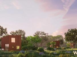 Oseraie Cabins - Lodges près de Maastricht, hotell sihtkohas Visé