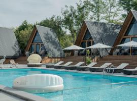 Ikalto Woods, hotel con vasche idromassaggio a Telavi