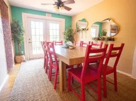 Blue Boho Music and Meme House Four Bedroom Home with Arcade near Westport Plaza