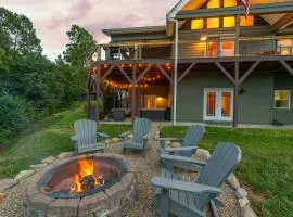 Stunning Mtn Views Hot Tub Fire Pit Sleeps 8