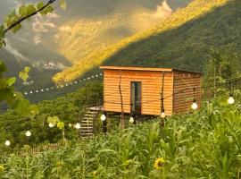 Viesnīca Lemanor lodge - Mountain cottages in Georgia pilsētā Kʼveda Chʼkhutunetʼi
