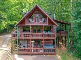 Family Time Cabin – Cozy Outdoor Lounges, Firepit, Hot Tub & Game Room