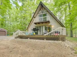Lake Access Cabin with Deck, Fire Pit and Grill!
