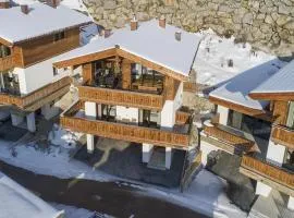 Alpine Chalet with Sauna and Balcony