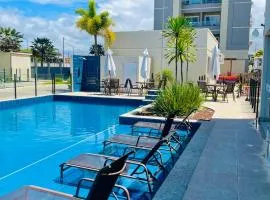 Apartamento Ponta de Campina, 500m da Praia, com Vista Incrível do Pôr do Sol