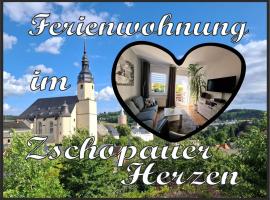 Ferienwohnung im Zschopauer Herzen, ξενοδοχείο σε Zschopau