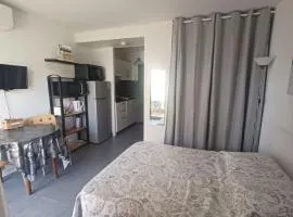 Studio avec jardinet et balcon idéalement situé