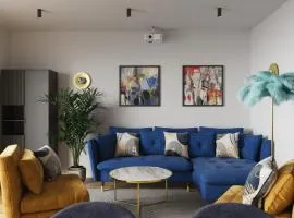 Szafir - komfortowy apartament Osiedle Lecha - garaż podziemny, taras, grill, wejście 24h kod ,centrum, targi