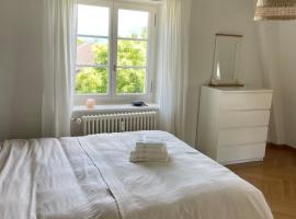 Fantastically beautiful old building apartment with lake view, ubytování s možností vlastního stravování v destinaci Männedorf