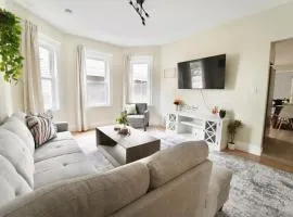 Spacious 4BDR 2BA Retreat near T-Station- 5 Mins to Boston