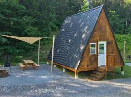 Smoky Hollow Outdoor Resort A-Frame Cabin