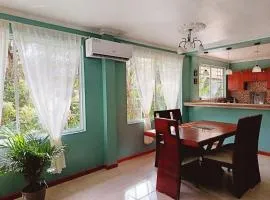 Casa bambú con desayuno
