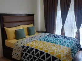 Pasay 1BR Family Staycation with Parking in 150 Newport Boulevard near Resort World & NAIA T3