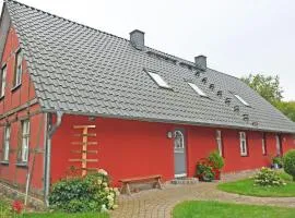 Bauernkaten mit Terrasse und Kamin bei Stahlbrode
