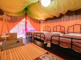 ウッドデザインパーク瀬戸、瀬戸市のグランピング施設