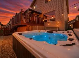 5BD Jungle Oasis - HotTub - BBQ - King Bed - Games - Garage