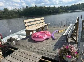Lake cottage with private pier