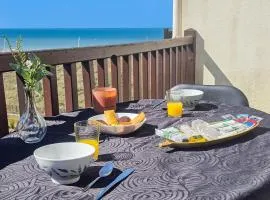 Duplex vue mer, balcon, parking privé