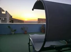 Casa blu' con terrazza panoramica