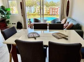 Algarrobo descanso junto al mar