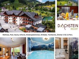 Wellness- und Familienoase Dachsteinresort, apartment in Russbach am Pass Gschütt