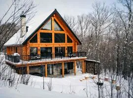 Majestic log cabin - Spa - Le Taureau