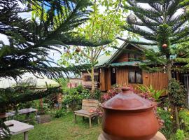 Pet-Friendly Tagaytay Retreat Country Nipa Huts, chalupa v destinaci Silang