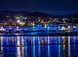 Conwy High Street Next To Marina