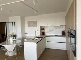 Prachtig appartement met ruim uitzicht én privégarage- In hartje Nieuwpoort