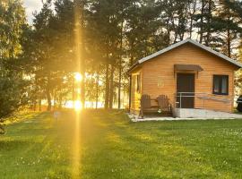 Rāznas ezera namiņ&scaron; D1 ar elektrisko apkuri, hotel barato en Ragi