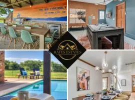 The Big Friendly - A family retreat, heated pool, hot tub, game room minutes away from DT OKC