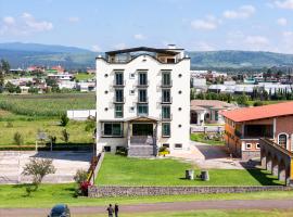 Quinta Candela Hotel, alojamiento con onsen en Chignahuapan