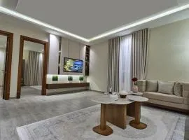 شقة بثلاث غرف فاخرة وبطراز أنيق