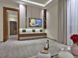 شقة بثلاث غرف فاخرة وبطراز أنيق