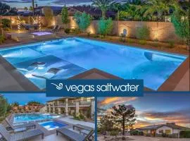 vegas saltwater, a luxury pool villa with 5BR, Spa, wet deck on a half acre lot