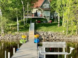 Nouvelle-Angleterre, chal&eacute; alpino em Poh&eacute;n&eacute;gamook