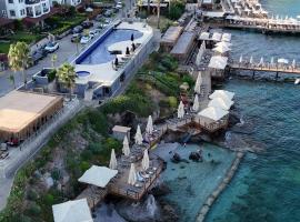 aura residence, acomoda&ccedil;&atilde;o com cozinha em Bodrum City