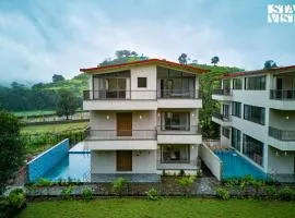 StayVista at Mount Brook with Mountain views, AC, Lawn