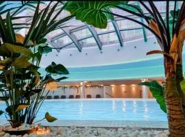 Hanza Tower 22 WHITE Jacussi & Sauna & Pool & SPA