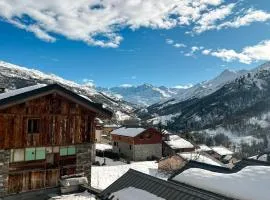 Chalet spacieux avec vue magnifique