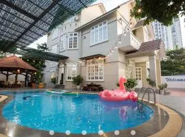 Villa Hồ Bơi Bida Karaoke Sân BBQ ngoài trời Đẹp