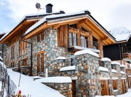 Le Chalet St Martin 10 pers, 5 chambres, avec sauna, piscine, hotel i Saint-Martin-de-Belleville