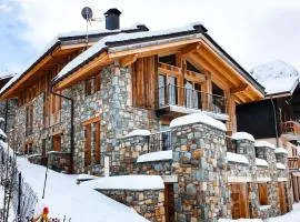 Le Chalet St Martin 10 pers, 5 chambres, avec sauna, piscine