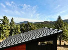 Pinebox at Evergreen Modern 20Acres -Serene-Creek, hotel in Evergreen