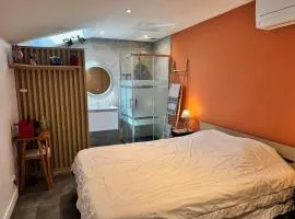 Parenthèse idéale Chambre O double face dans villa face mer à Carnac