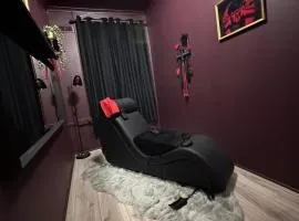 Adult only, fetish retreat play space