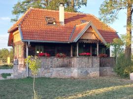 Cozy wooden house Robinia, hotel di Otočac
