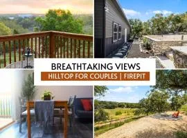 Breathtaking Views Hilltop for Couples Firepit