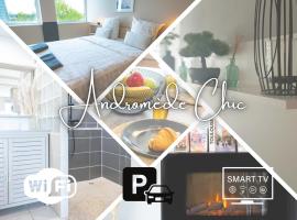 Andromède Chic T2 - Parking - Proche Airbus et aéroport, hotel v destinaci Blagnac