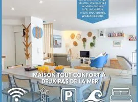 La Flibuste, Vue Mer, Plage à Pied & Parking